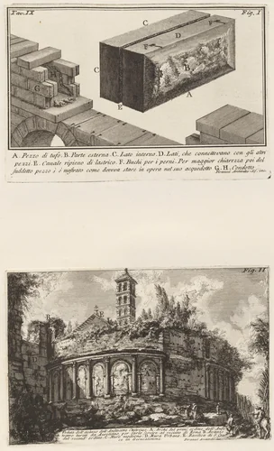 Le Antichità Romane (volume I) by Giovanni Battista Piranesi, volume, 1756