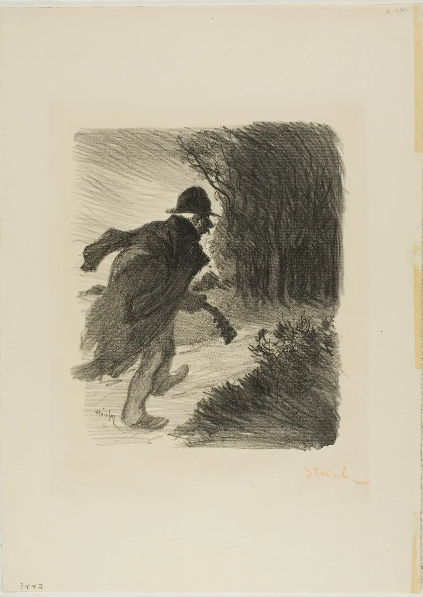 The Forest Singer by Théophile Alexandre Steinlen, print, 1897