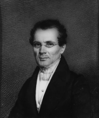 Dr. Samuel A. Bemis by Alvan Clark, artwork, 1837-1840