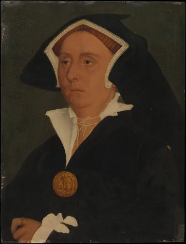 Lady Rich (Elizabeth Jenks, died 1558) by Hans Holbein the Younger, painting, 1535-1545