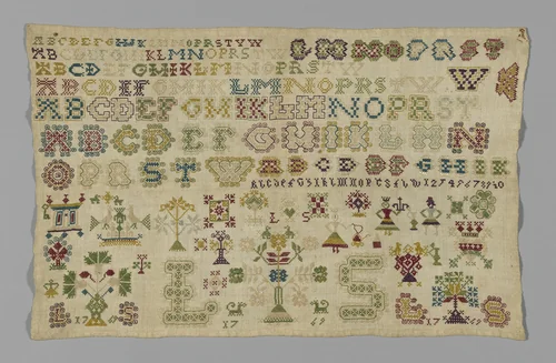 Sampler by Netherlands, textile, 1769