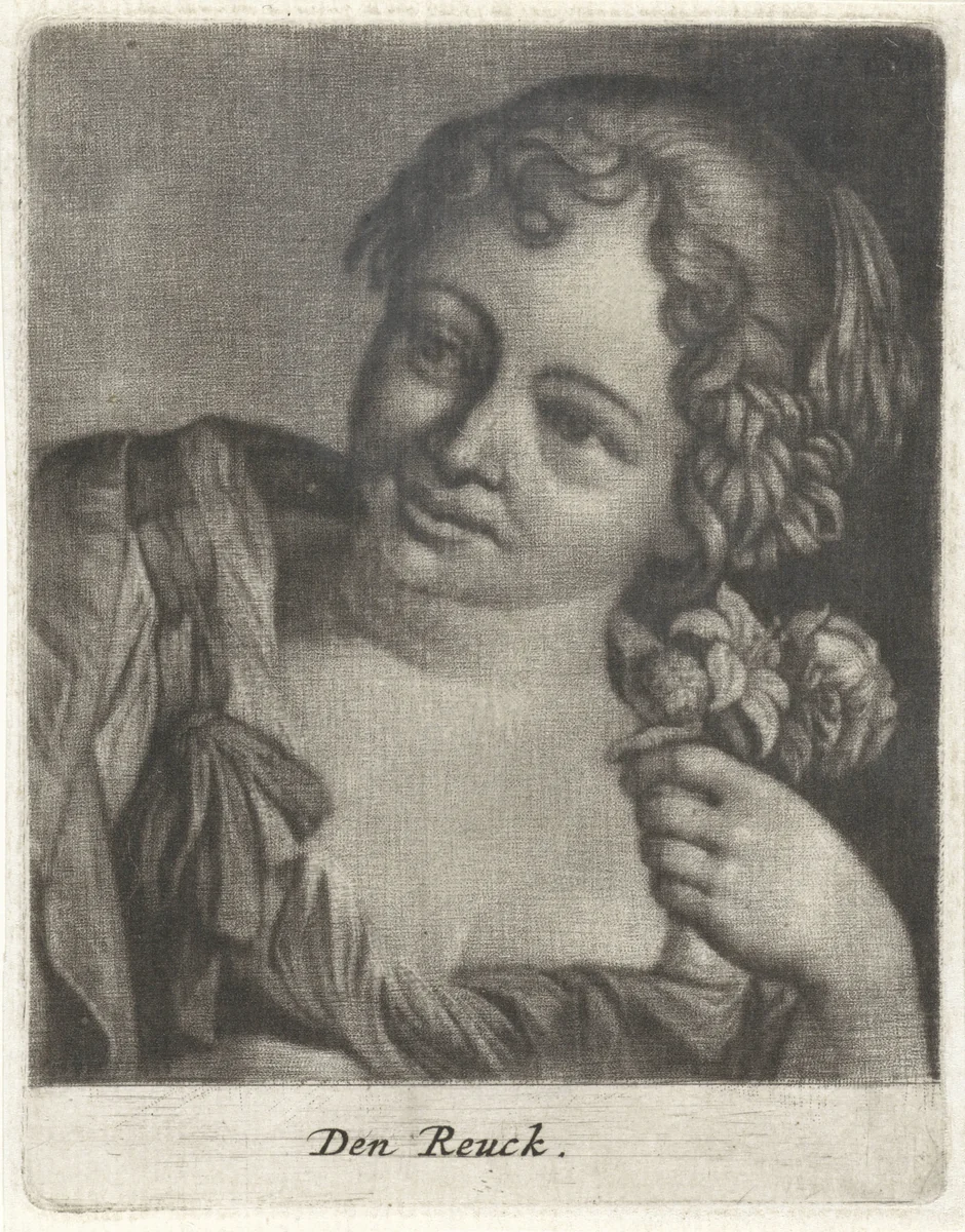 De reuk by Jacob Toorenvliet, print, 1651-1719
