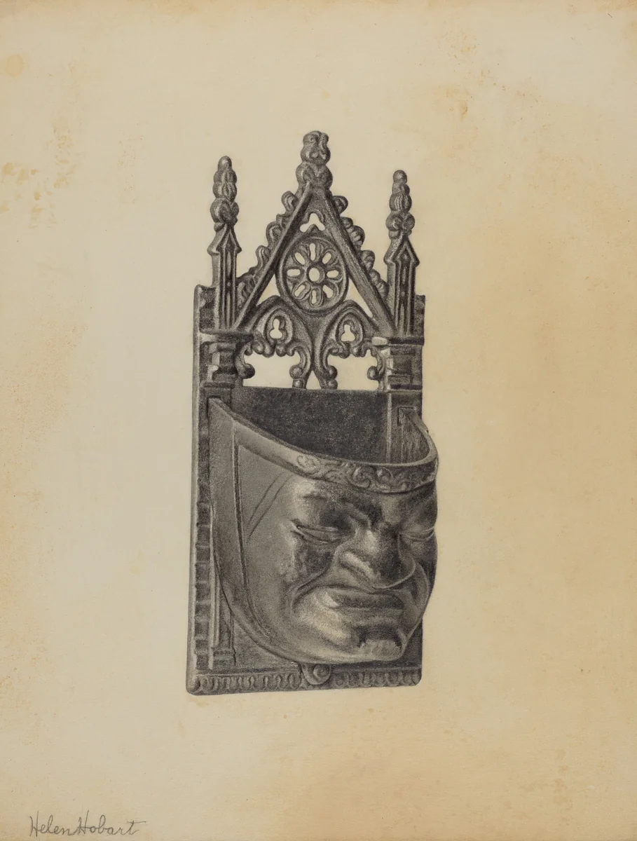 Match Safe by Helen Hobart, index of american design, 1940