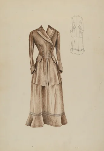 Coat Suit by Ray Price, index of american design, 1937