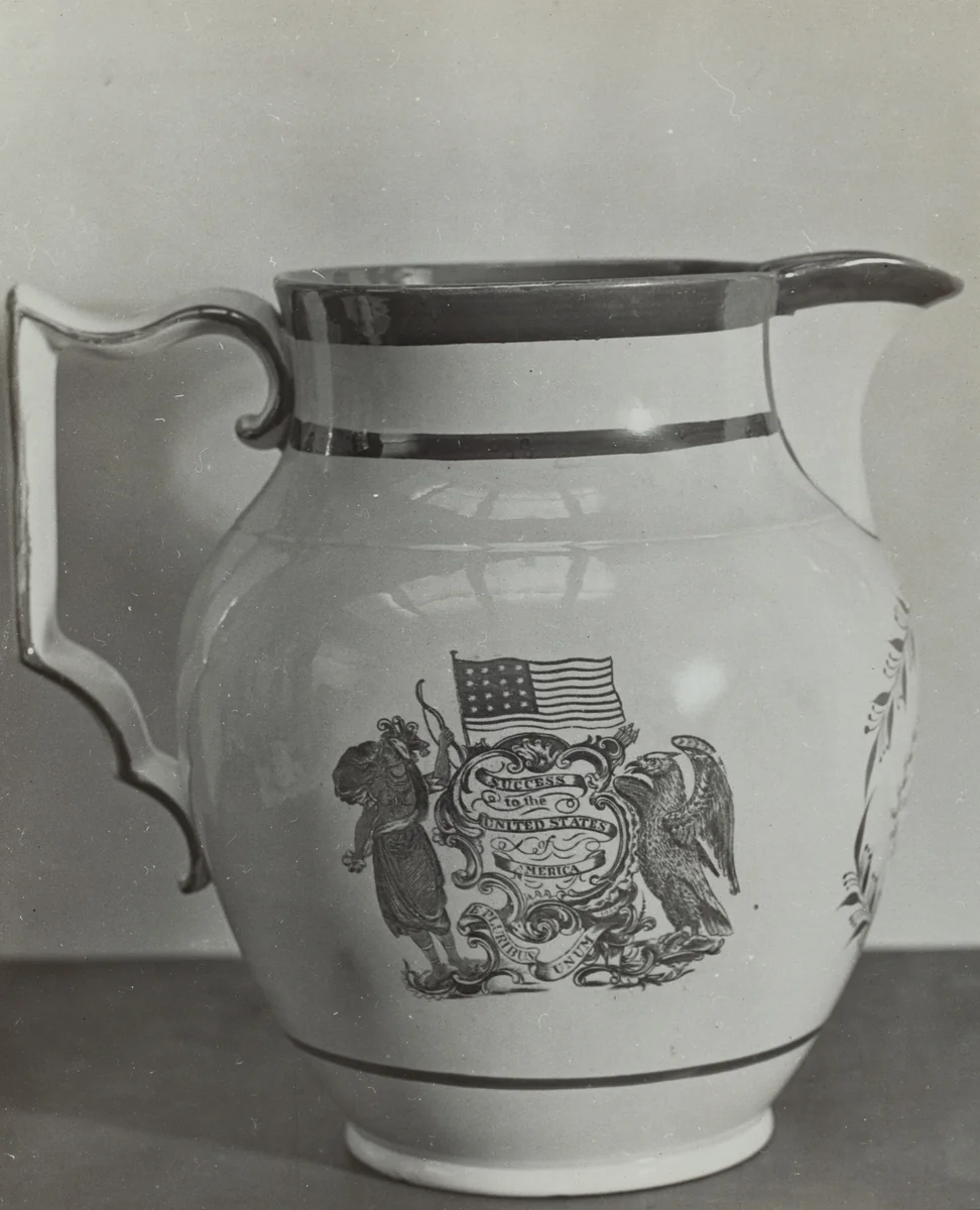 Jug - "Peace and Prosperity" by Helmut Hiatt, index of american design, 1936