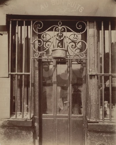 Au Bon Puits, Rue Michel-le-Comte, 36 by Eugène Atget, photograph, 1901