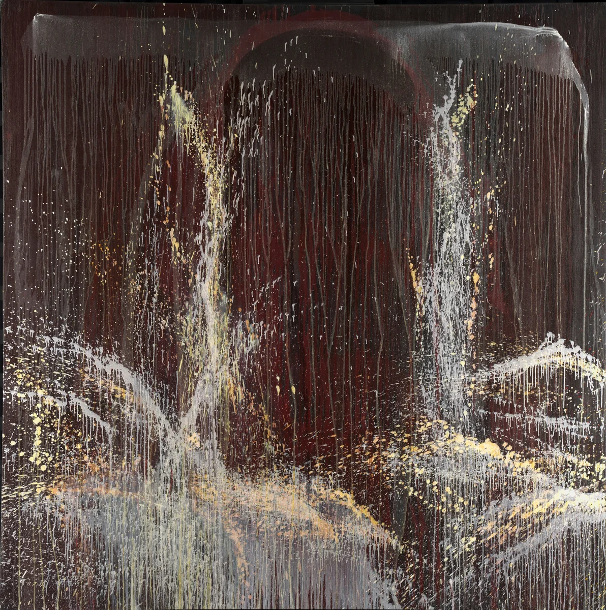 Whispers by Pat Steir, painting, 1940-1998