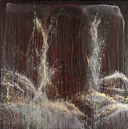 Whispers by Pat Steir, painting, 1940-1998