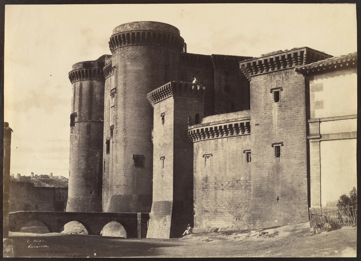 Tarascon by Charles Nègre, photograph, 1850-1854