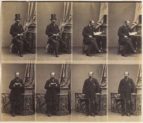 Monsieur Merlen by André Adolphe-Eugène Disdéri, photograph, 1861