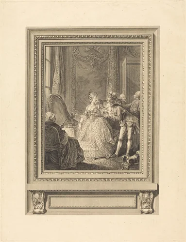 Le jour by Charles Emmanuel Patas, print, 1744-1802