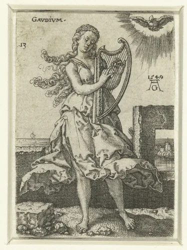 Vreugde by Unknown, print, 1549