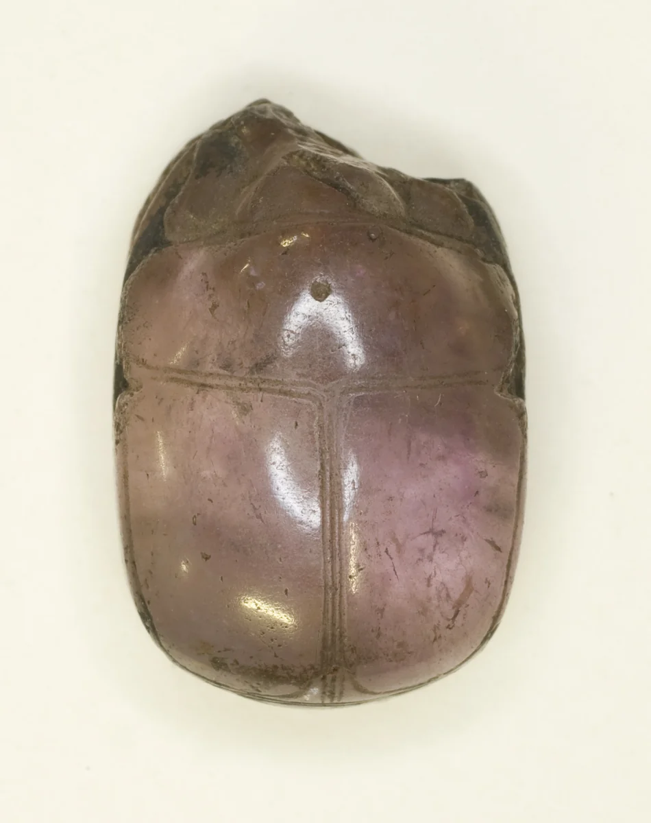 Scarab: Uninscribed by Egyptian, other, -1985--1773