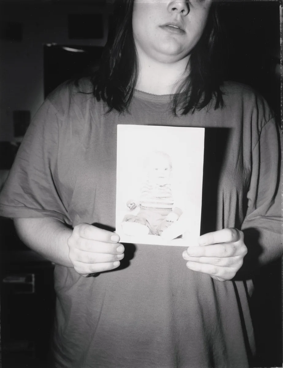 Jamie and Zack by Jim Goldberg, photograph, 1994