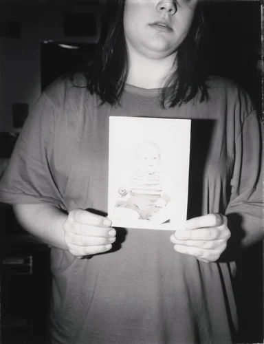 Jamie and Zack by Jim Goldberg, photograph, 1994