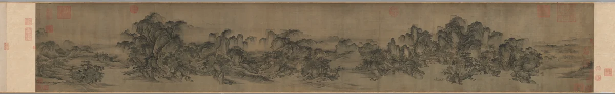 Streams and Mountains without End by Unknown, painting, 1100-1150