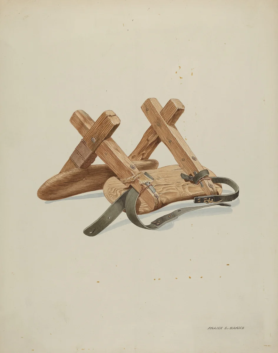 Saddle by Frank C. Barks, index of american design, 1937