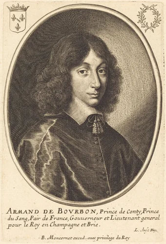 Armand de Bourbon by Balthasar Moncornet, Luggert van Anse, print, 1600-1668