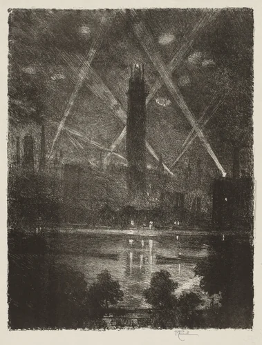 English War Work: Shot by Joseph Pennell, print, 1916