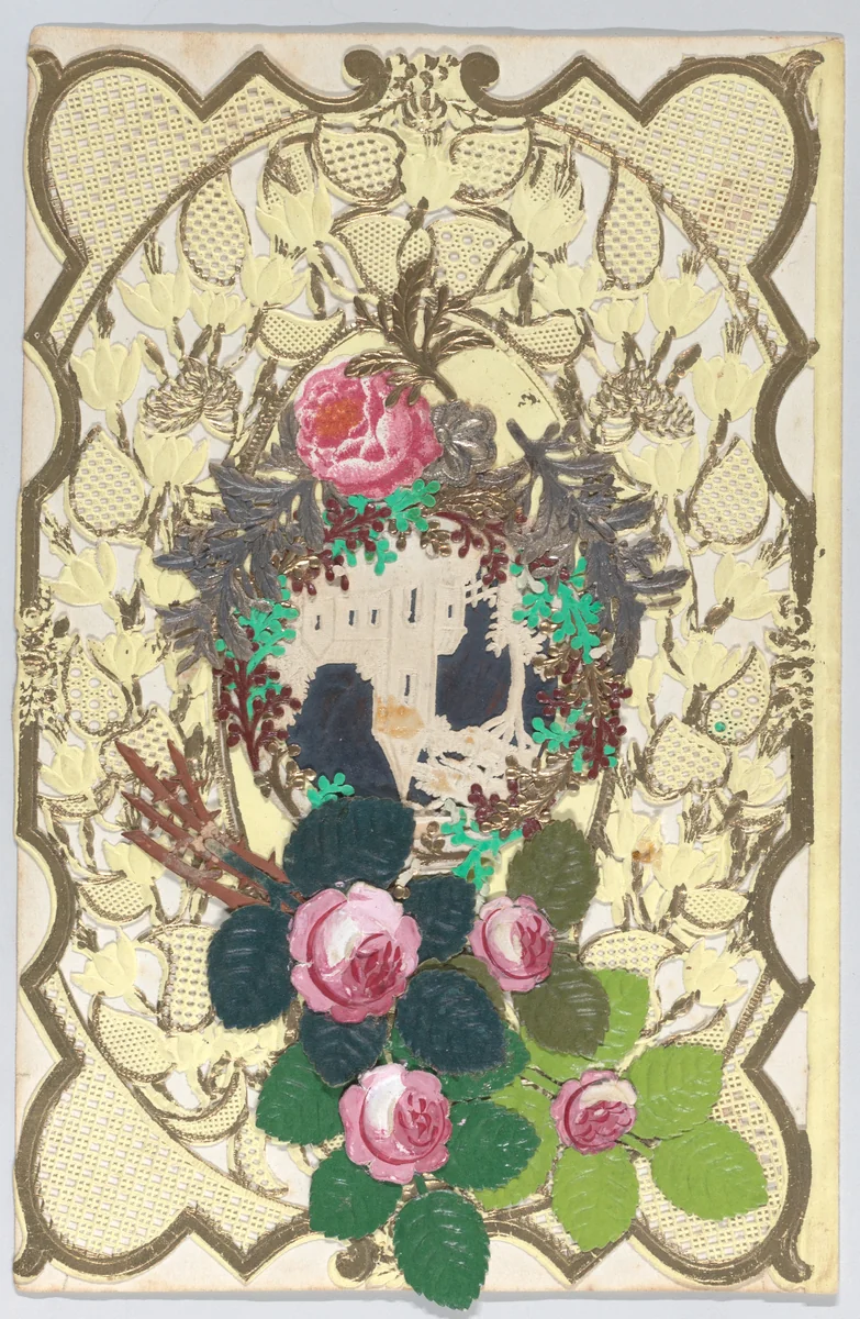 Valentine by anonymous, other, 1850-1860