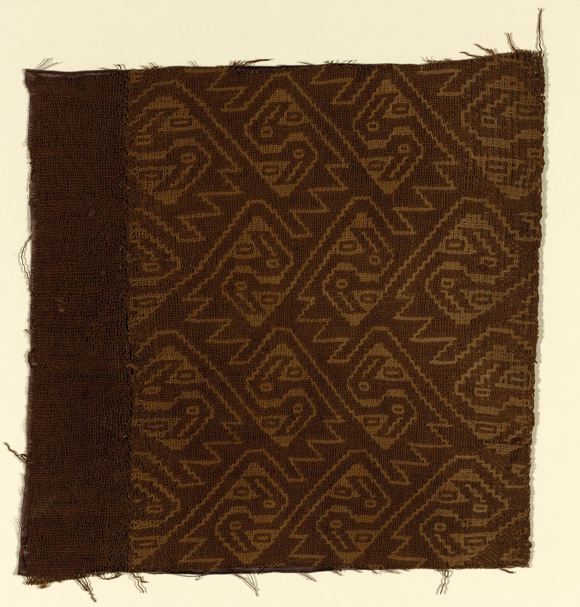 Fragment by Pativilca Valley, textile, 1000-1476