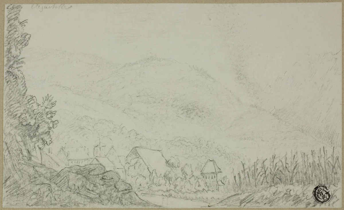 Aiguebelle by Unknown Artist, drawing, 1800-1899