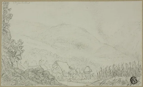 Aiguebelle by Unknown Artist, drawing, 1800-1899