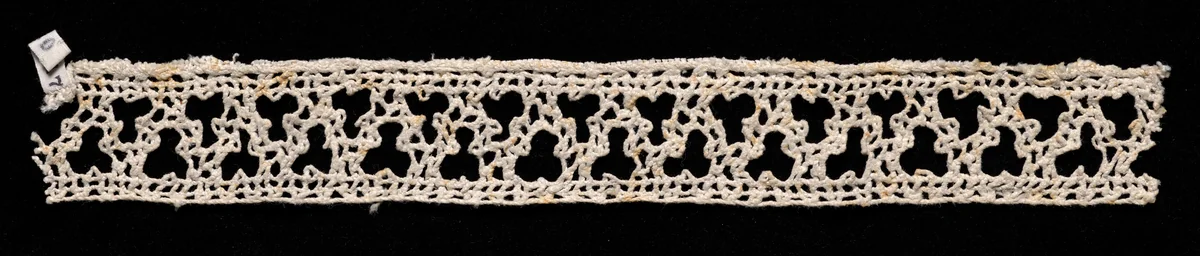 Bobbin Lace Insertion by Unknown, textile, 1540-1560