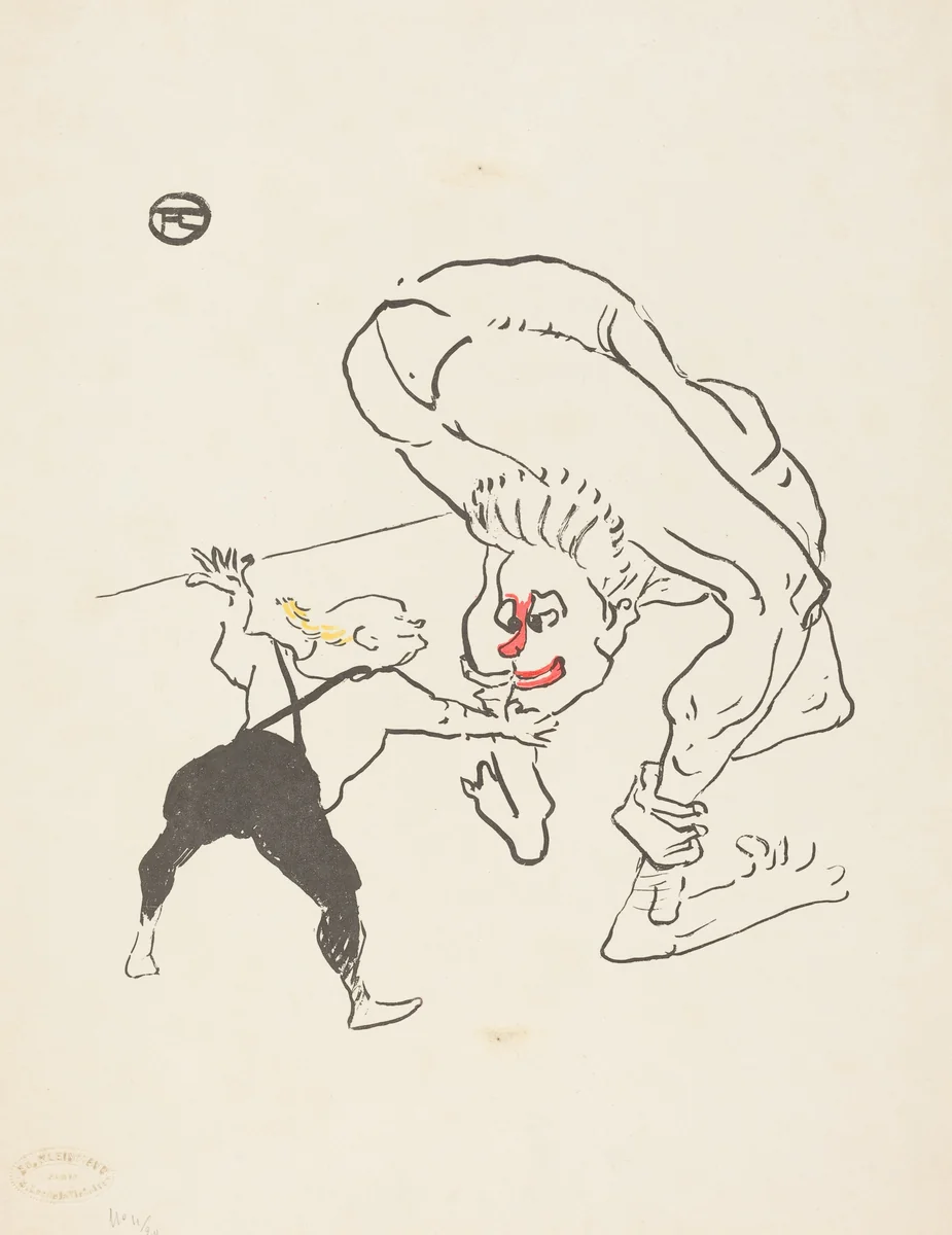 The Marco Brothers by Henri de Toulouse-Lautrec, print, 1895