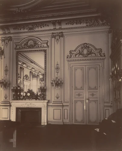 Hôtel de Roquelaure. Boulevard Saint-Germain 246 by Eugène Atget, photograph, 1905