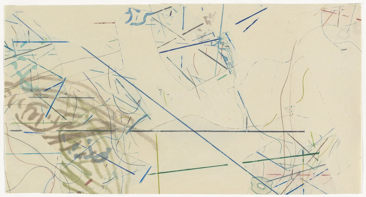 Changes and Disappearances No. 32 by John Cage, print, 1982