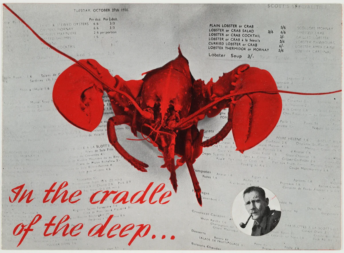 In the Cradle of the Deep by László Moholy-Nagy, design, 1936