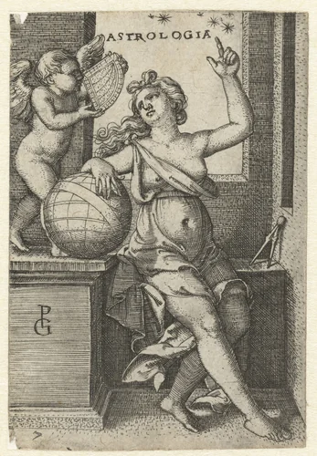 Astronomie by Unknown, print, 1539-1541