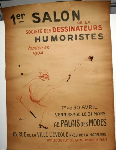 1st Exhibition of the Humorists by Jean-Louis Forain, print, 1911
