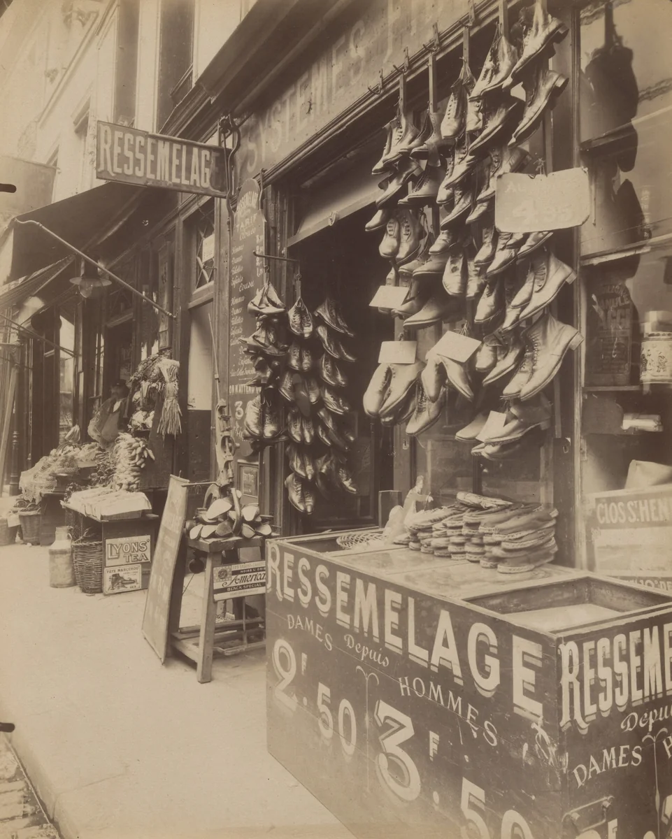Rue des Lombards 56. Un Coin de la rue des Lombards by Eugène Atget, photograph, 1912