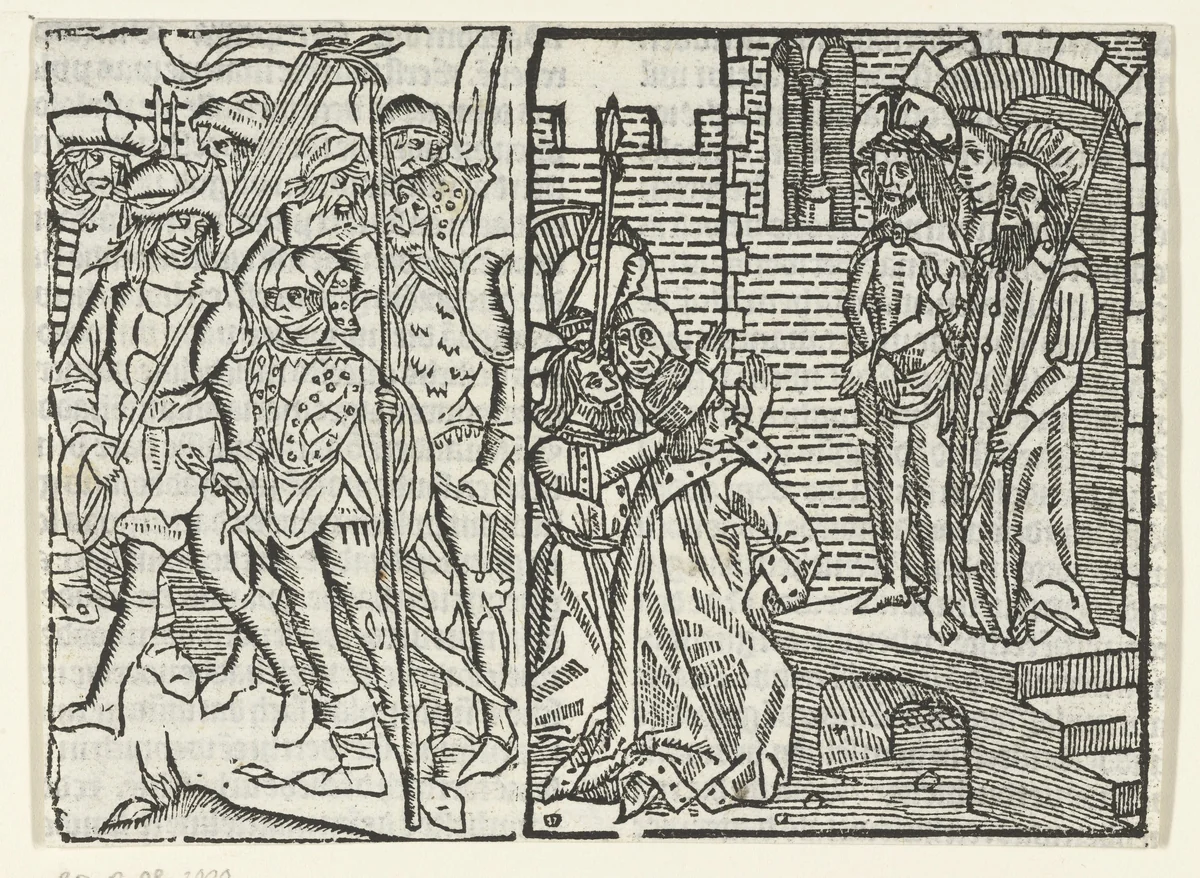 Ecce Homo by Unknown, print, 1480-1500
