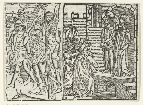 Ecce Homo by Unknown, print, 1480-1500