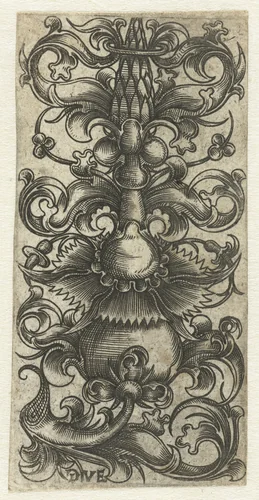 Ornament met bladranken by Unknown, print, 1510-1530