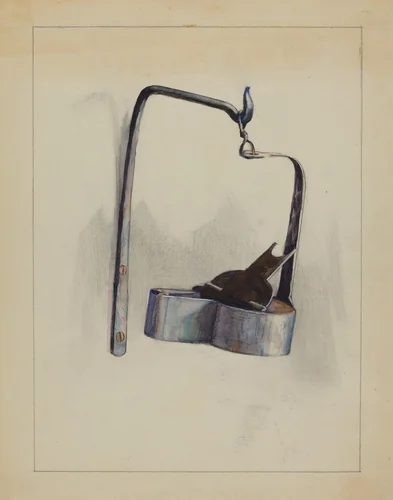 Lamp by Charles Caseau, index of american design, 1936
