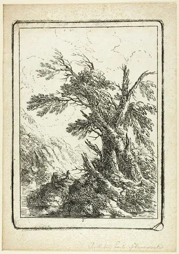 Landscape by Henry Greville, print, 1803