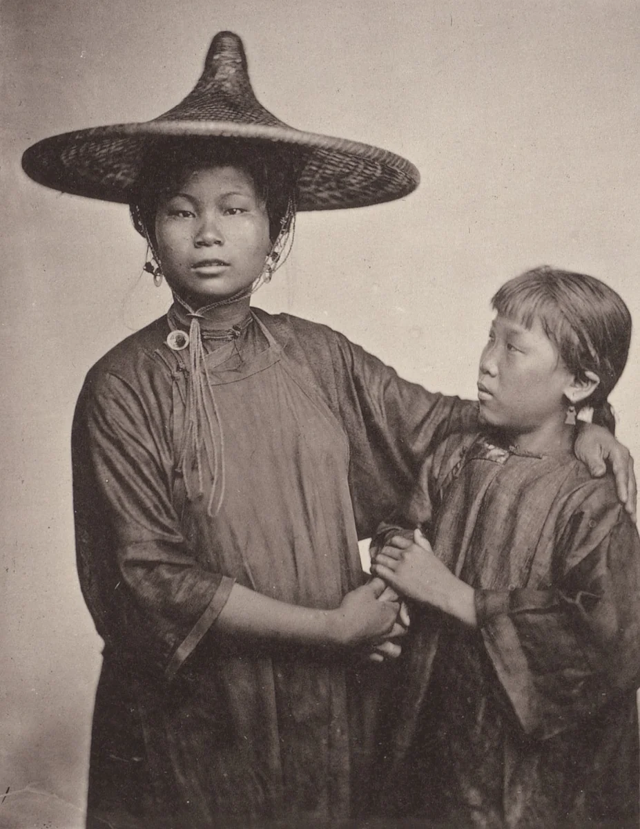 Boat Girls by John Thomson, photograph, 1873