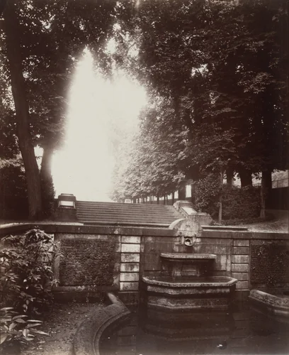 Parc de Saint-Cloud by Eugène Atget, photograph, 1922