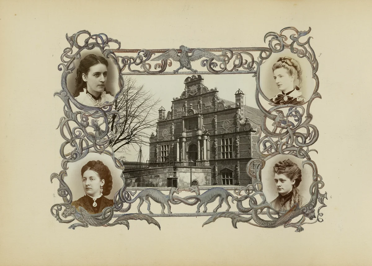 The Madame B Album by Marie-Blanche Hennelle Fournier, photograph, 1870-1879