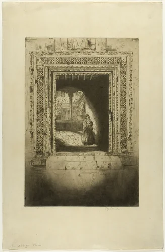 The Abbazia, Venice by David Young Cameron, print, 1900