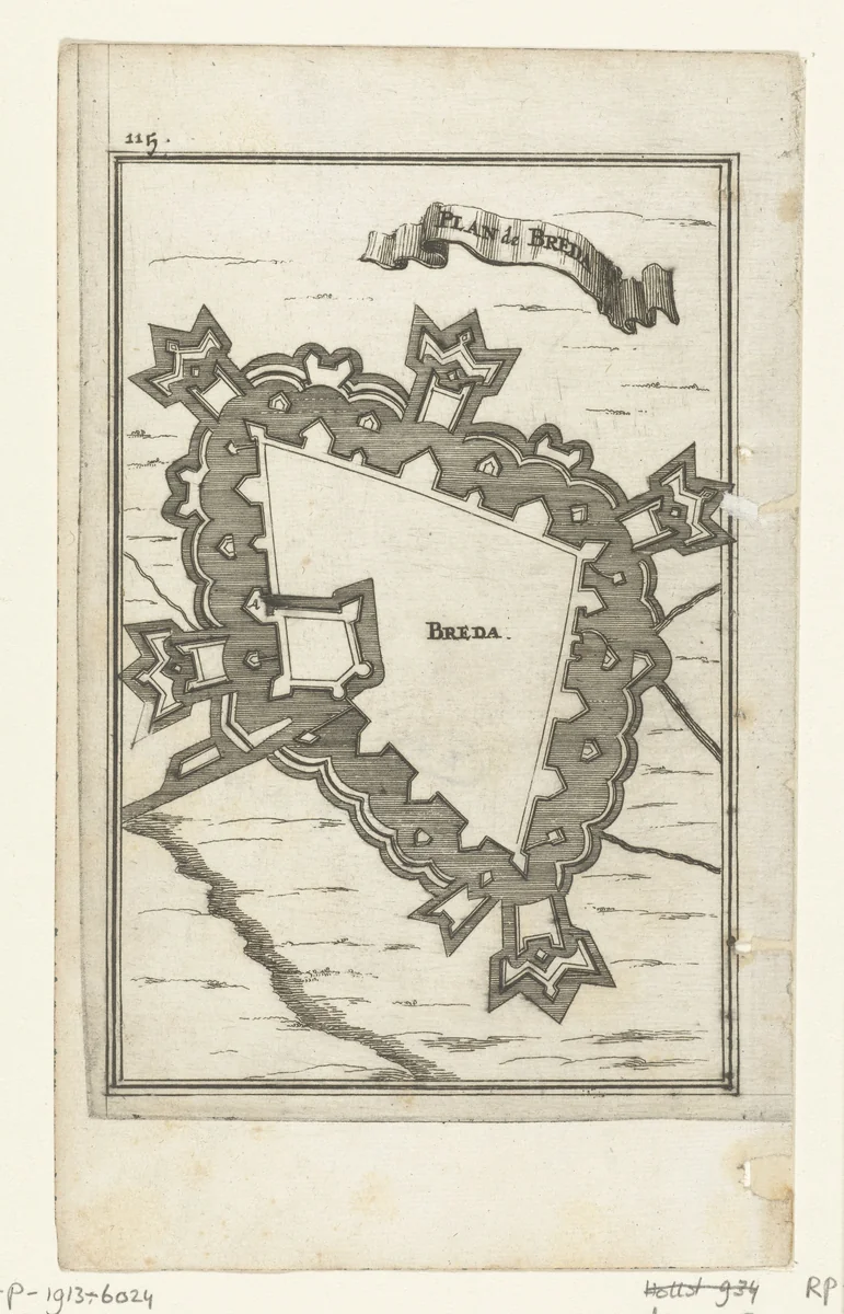 Illustratie voor 'Den Arbeid van Mars' van Allain Manesson Mallet by Romeyn de Hooghe, print, 1672