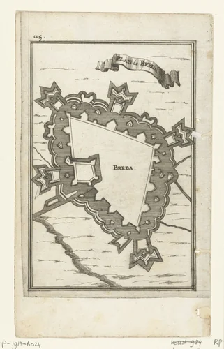 Illustratie voor 'Den Arbeid van Mars' van Allain Manesson Mallet by Romeyn de Hooghe, print, 1672
