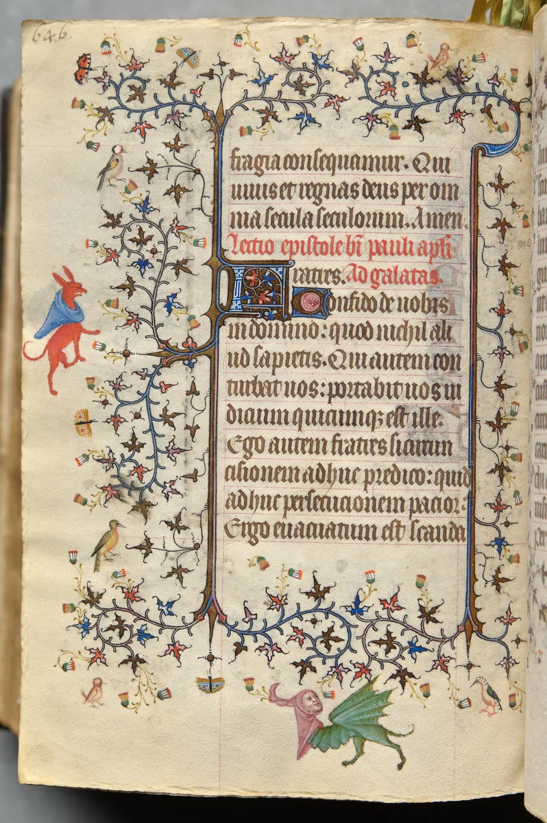 Hours of Charles the Noble, King of Navarre (1361-1425), fol. 317v, Text by Master of the Brussels Initials and Associates, book, 1400-1410