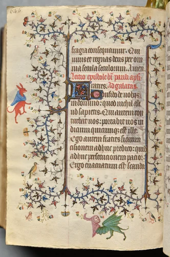 Hours of Charles the Noble, King of Navarre (1361-1425), fol. 317v, Text by Master of the Brussels Initials and Associates, book, 1400-1410