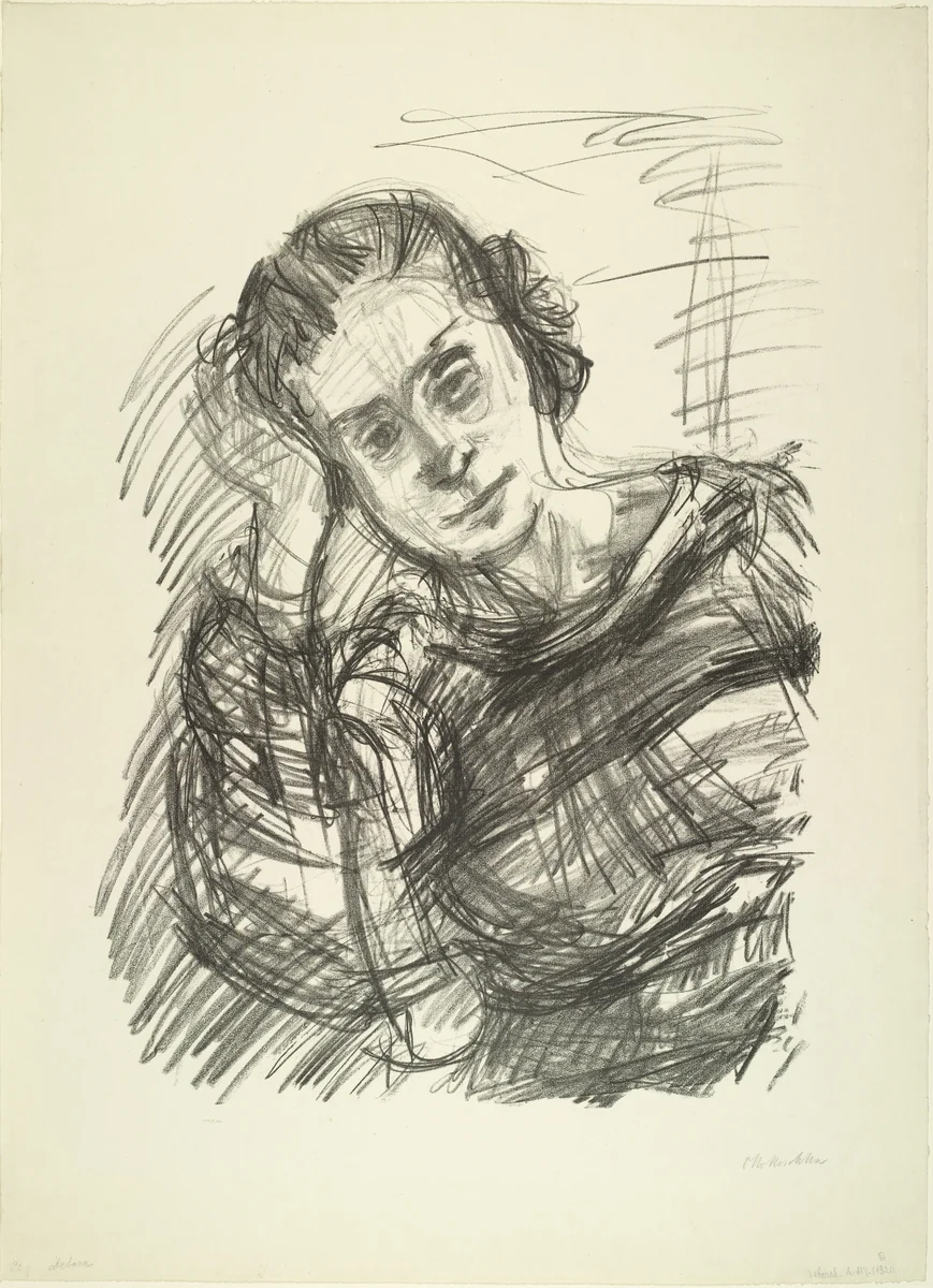 The Concert II (Das Konzert II) from the series The Concert (Das Konzert) by Oskar Kokoschka, print, 1920