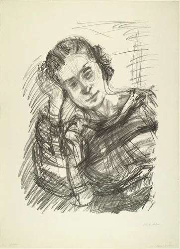 The Concert II (Das Konzert II) from the series The Concert (Das Konzert) by Oskar Kokoschka, print, 1920